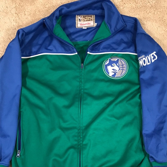 timberwolves warm up jacket